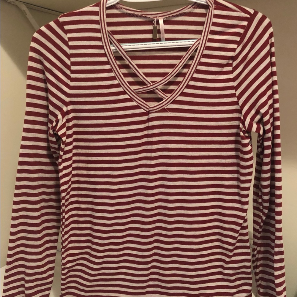 Striped Long-sleeve Top
